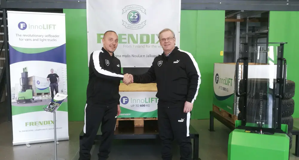 Frendix supports local football.