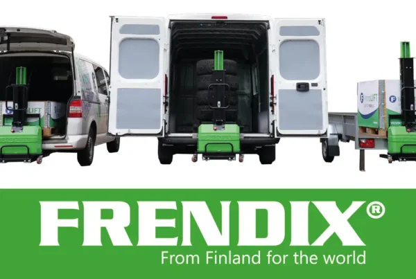 Frendix InnoLIFT in vans and a trailer.